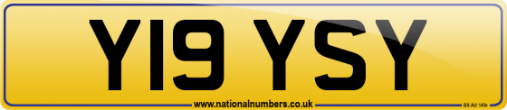 Y19 YSY