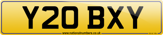 Y20 BXY
