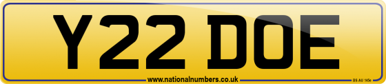 Y22 DOE