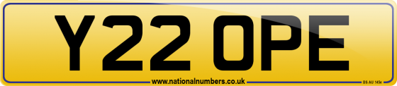 Y22 OPE