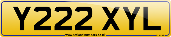 Y222 XYL