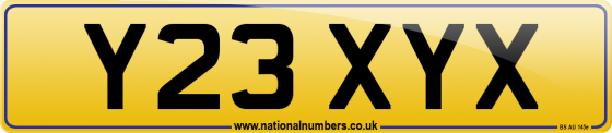 Y23 XYX