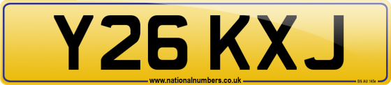 Y26 KXJ