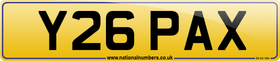 Y26 PAX