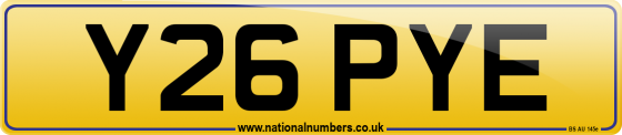 Y26 PYE