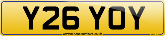 Y26 YOY