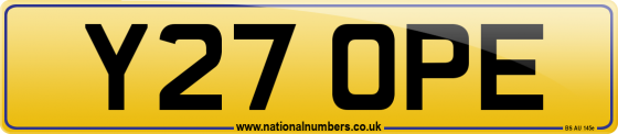 Y27 OPE