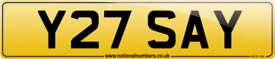Y27 SAY