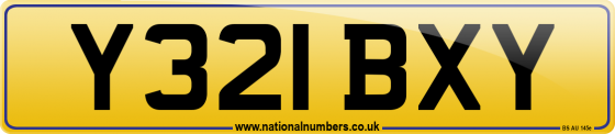 Y321 BXY