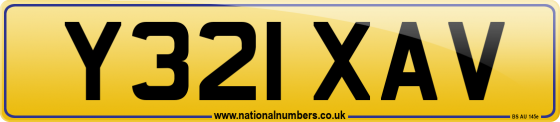 Y321 XAV