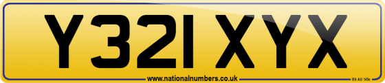 Y321 XYX
