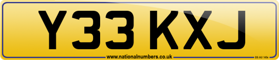 Y33 KXJ