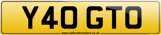 Y40 GTO