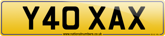 Y40 XAX