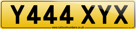 Y444 XYX