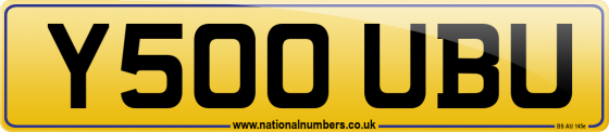 Y500 UBU