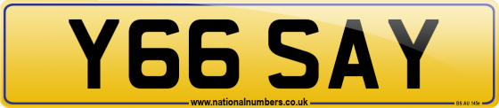 Y66 SAY