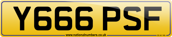Y666 PSF