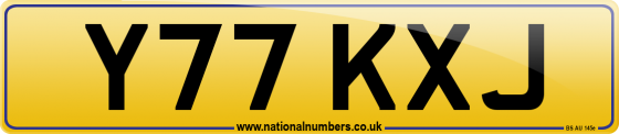 Y77 KXJ