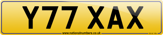 Y77 XAX