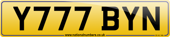 Y777 BYN