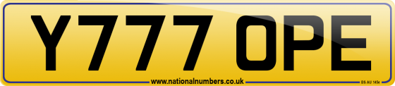Y777 OPE