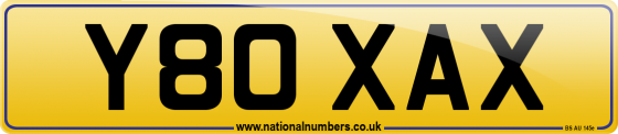 Y80 XAX