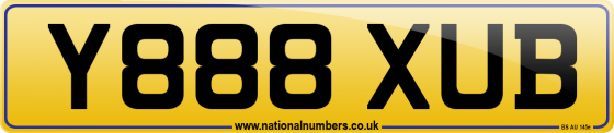 Y888 XUB