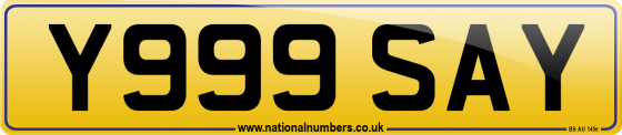 Y999 SAY