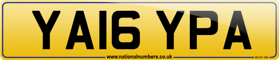 YA16 YPA