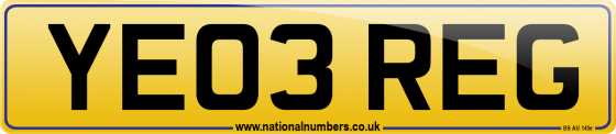 YE03 REG