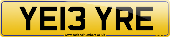 YE13 YRE