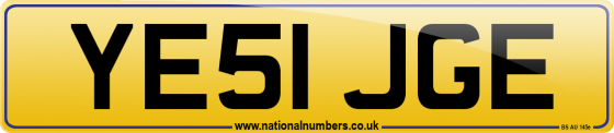 YE51 JGE