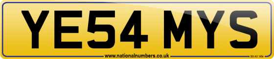 YE54 MYS