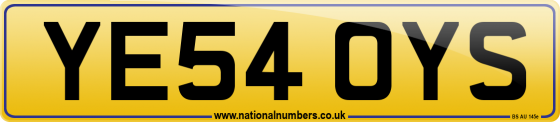 YE54 OYS