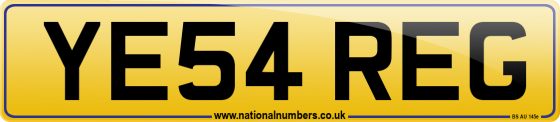 YE54 REG