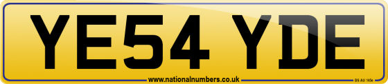 YE54 YDE