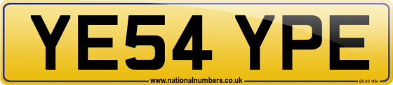 YE54 YPE