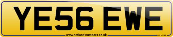 YE56 EWE