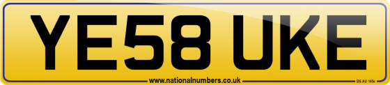YE58 UKE