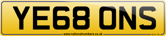 YE68 ONS