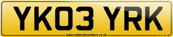 YK03 YRK