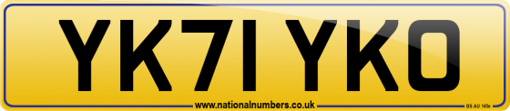 YK71 YKO