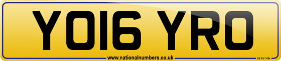 YO16 YRO