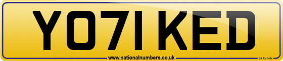 YO71 KED