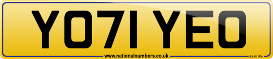 YO71 YEO