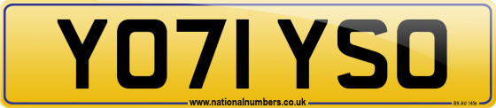 YO71 YSO