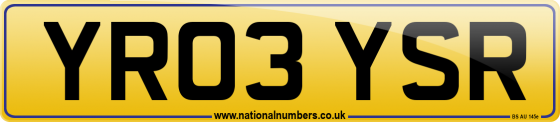 YR03 YSR