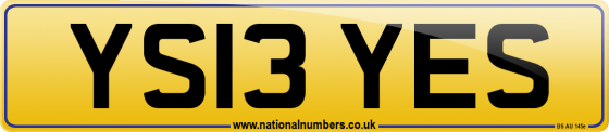 YS13 YES