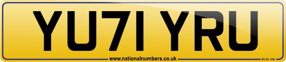 YU71 YRU